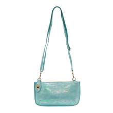 Load image into Gallery viewer, Holographic Mini Wristlet/Crossbody
