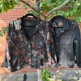 Black Floral Rev. Jacket