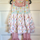 Daffodil Peep Dress w/ Ruffles