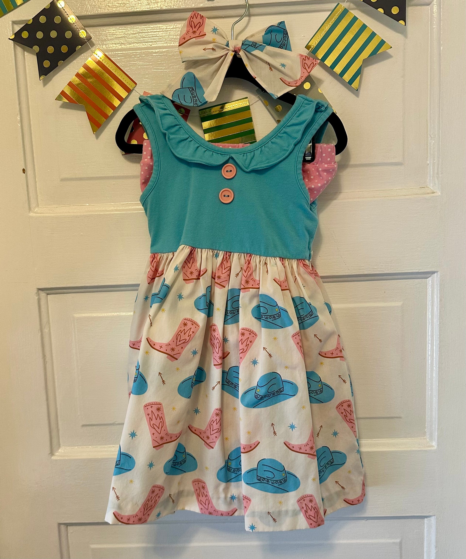 white christmas dresses NEW Eleanor Rose Nutcracker Gigi Dress – Sweet Pea & Teddy main image 1