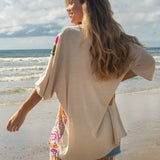 Cotton Easy Tee - Cream Sunshine On My Shoulders