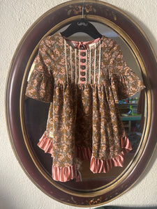 WF Fall Floral Dress 18 month