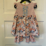 Rick Rack- Pink Floral Set 2T EUC
