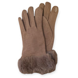 Faux Fur Cuff Gloves