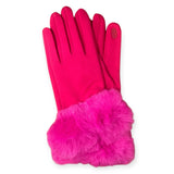 Faux Fur Cuff Gloves