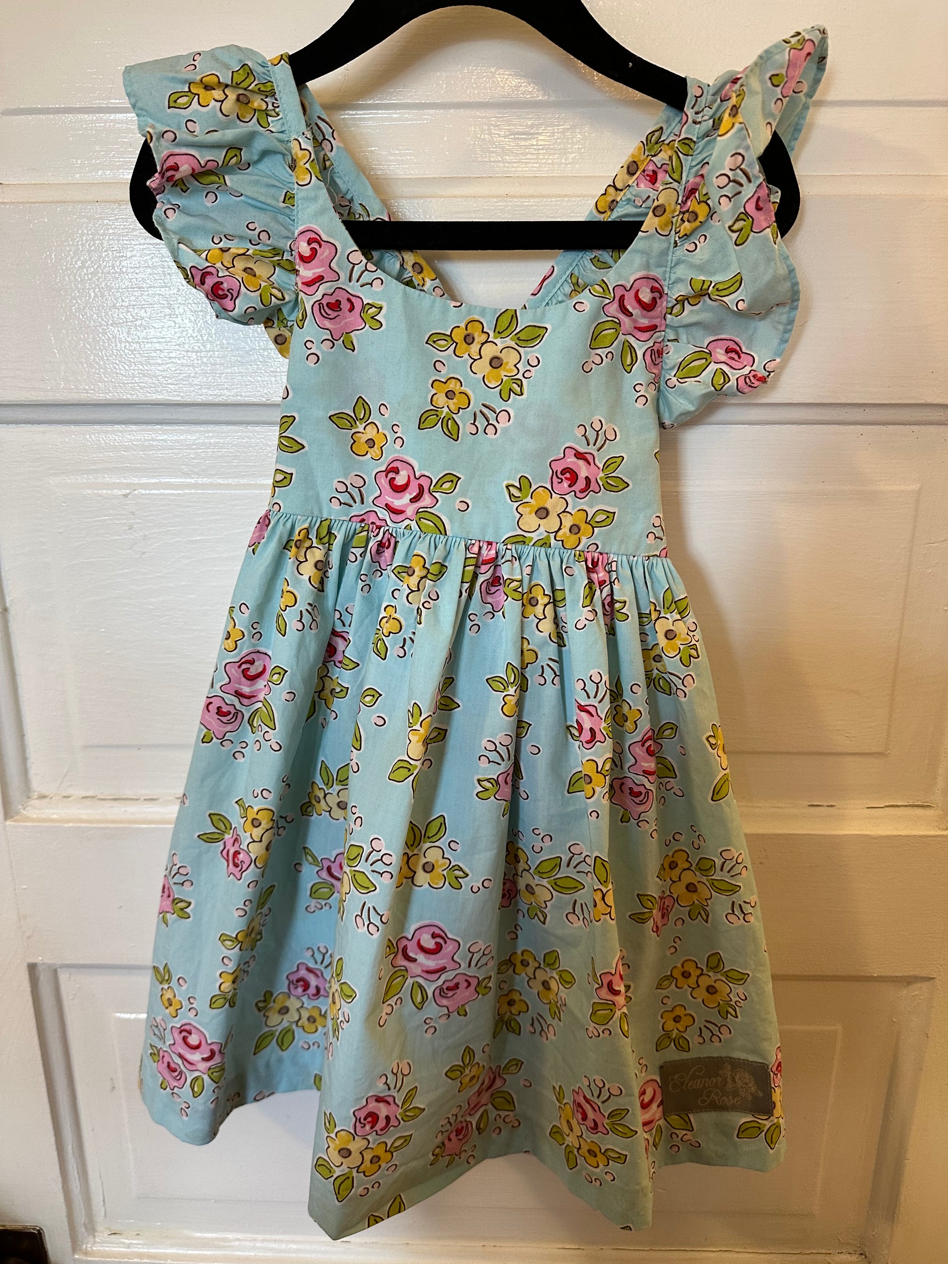 Eleanor Rose Summer Dresses Blue Floral