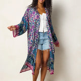 Sierra Duster - Sunnyfield Floral Purple
