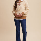 Flower Patch Sweater