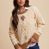 Flower Patch Sweater