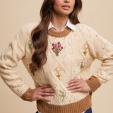 Flower Patch Sweater