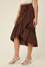 Load image into Gallery viewer, Corduroy Ruffle Skirt
