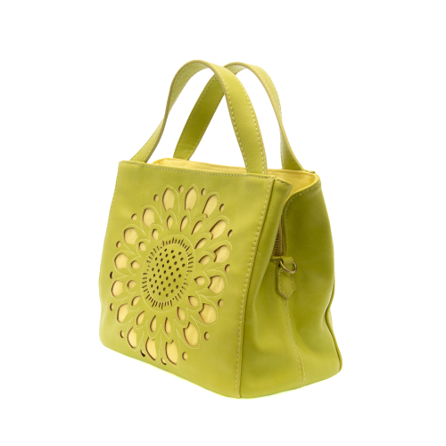 Laser Cut Flower Crossbody/Tote