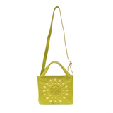 Laser Cut Flower Crossbody/Tote