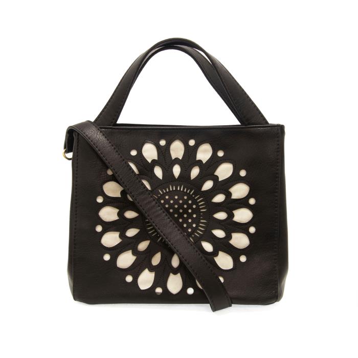 Laser Cut Flower Crossbody/Tote