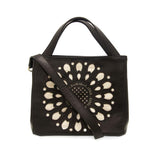 Laser Cut Flower Crossbody/Tote