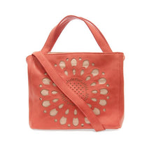 Load image into Gallery viewer, Laser Cut Flower Crossbody/Tote
