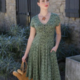 Besi Dress in Olive