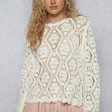 Crochet Pullover Top
