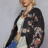 Floral Patch Jacket