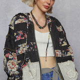 Floral Patch Jacket
