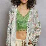 Light Floral Cardigan