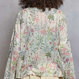 Light Floral Cardigan