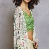 Light Floral Cardigan