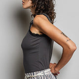 Lace Trimmed Tank