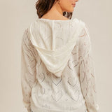 Heart Pointelle Sweater