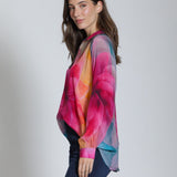 Water Color Bloom Blouse