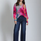 Water Color Bloom Blouse
