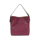 Hobo Coffee Handle Faux Suede Handbag