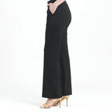 Ponte Loose Leg Pocket Pant