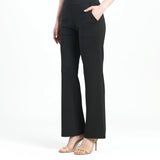 Ponte Loose Leg Pocket Pant