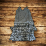 Ruffle Lace Slip Dress