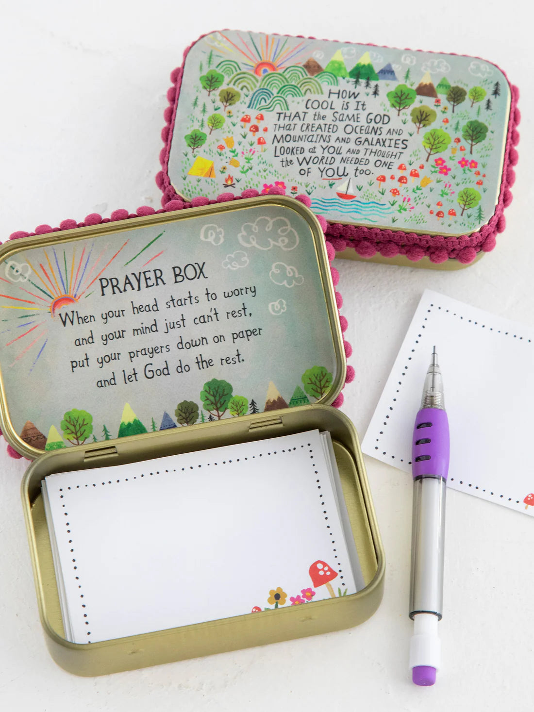 Tin Prayer Box