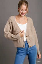 Load image into Gallery viewer, V-Neck Open Sweater Cardigan

