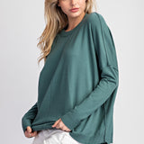 Round Neck Juniper Sweater Top