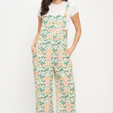 Rainforest Print Overalls
