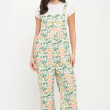 Rainforest Print Overalls