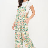 Rainforest Print Overalls
