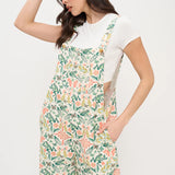 Rainforest Print Overalls