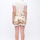Butterfly Floral Shortalls
