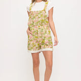 Lotus Flower and Lily Shortalls