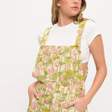 Lotus Flower and Lily Shortalls