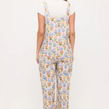 Wildflower Garden Print Overalls