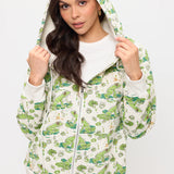 Lily Pads and Frogs Hoodie