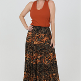 Floral Maxi Skirt