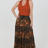 Floral Maxi Skirt