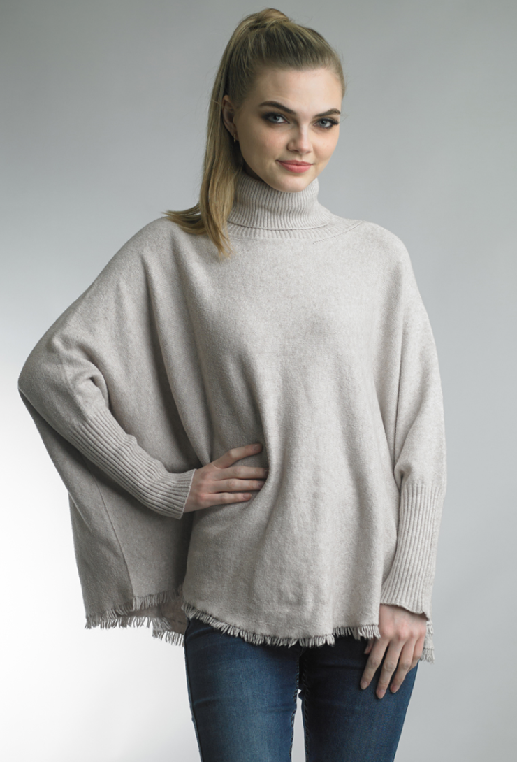 Turtleneck Dolman Sweater